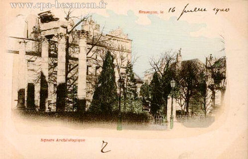 Besançon - Square archéologique